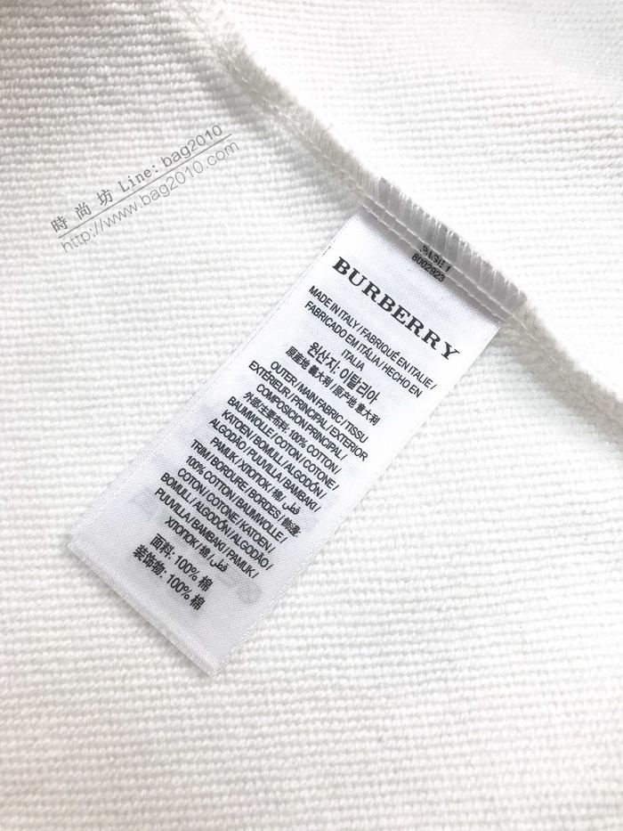 Burberry男裝 巴寶莉20秋冬系列新品 格紋拼接款休閒衛衣  ydi3273